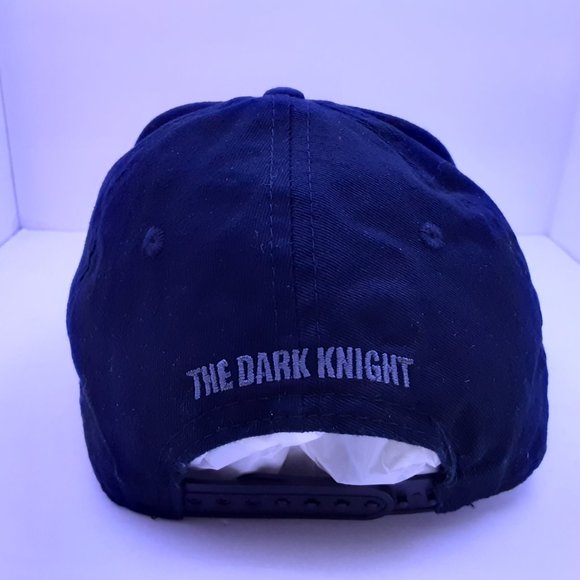 ai The Dark Knight Batman Chrome Oval Signal Cap Hat 2017 - Picture 3 of 8